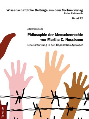 cover image of Philosophie der Menschenrechte von Martha C. Nussbaum